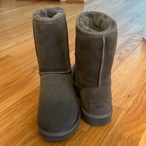 Gray UGG Boots, Size 8